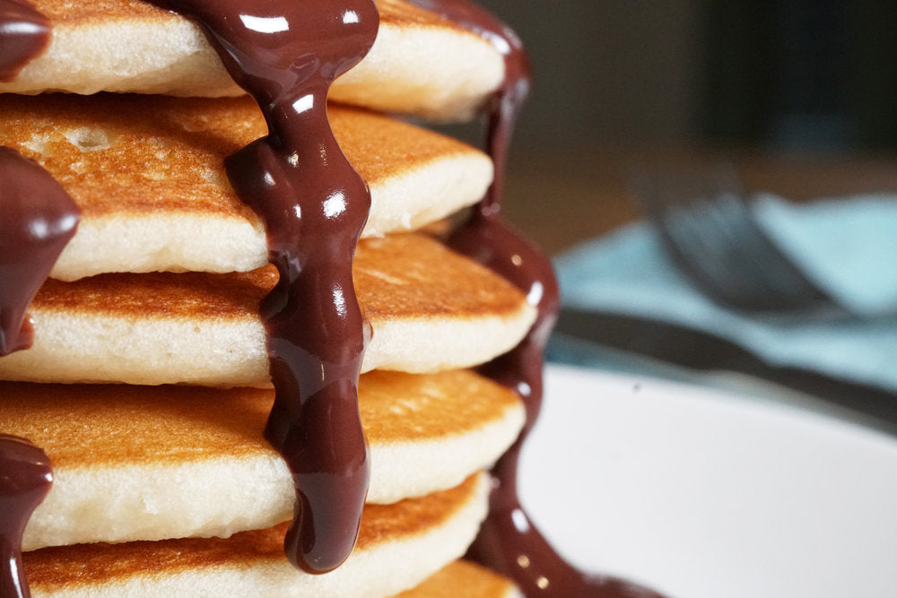 Chocolate Drizzle Pancake Recipe